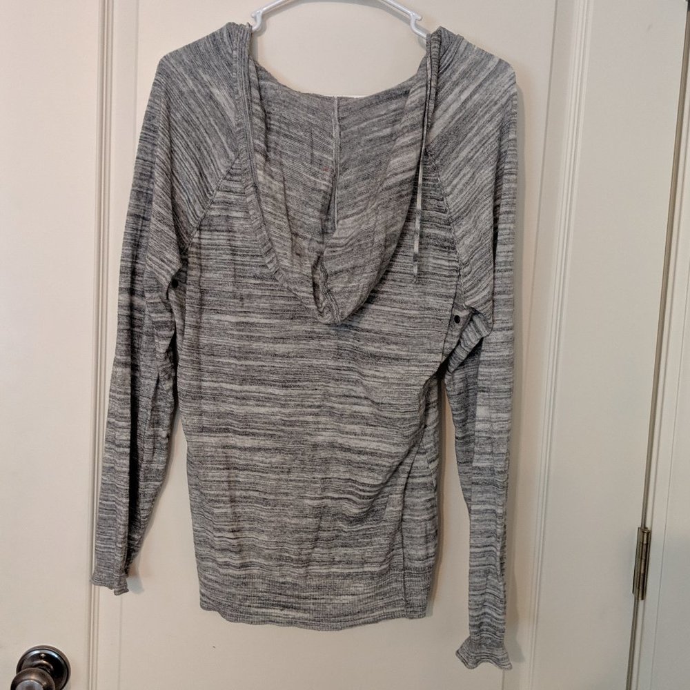 Bass Gray Hooded Sweatshirt - Picture 3 of 3